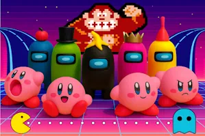 Video Game Mash-Up Stop Motion Fli